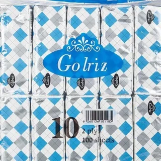 دستمال کاغذی 200 برگی پک 10تایی